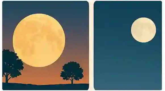المسند يكشف سبب تضخم القمر في سماء السعودية 